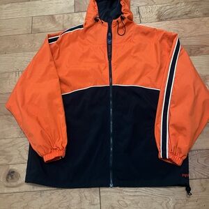Jansport Orange and Black Windbreaker